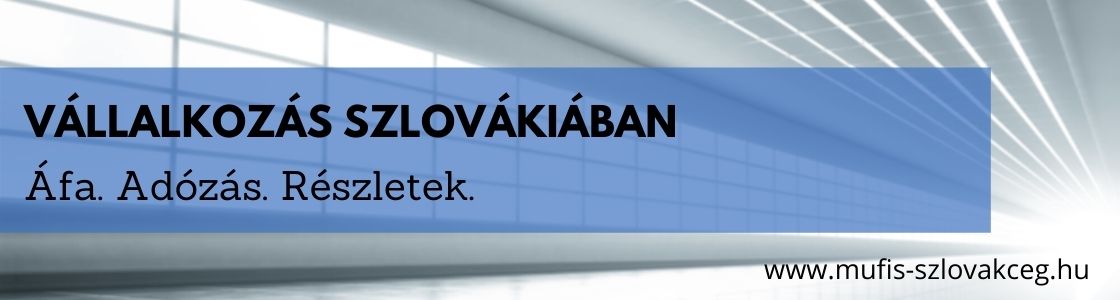 Vállalkozás Szlovákiában